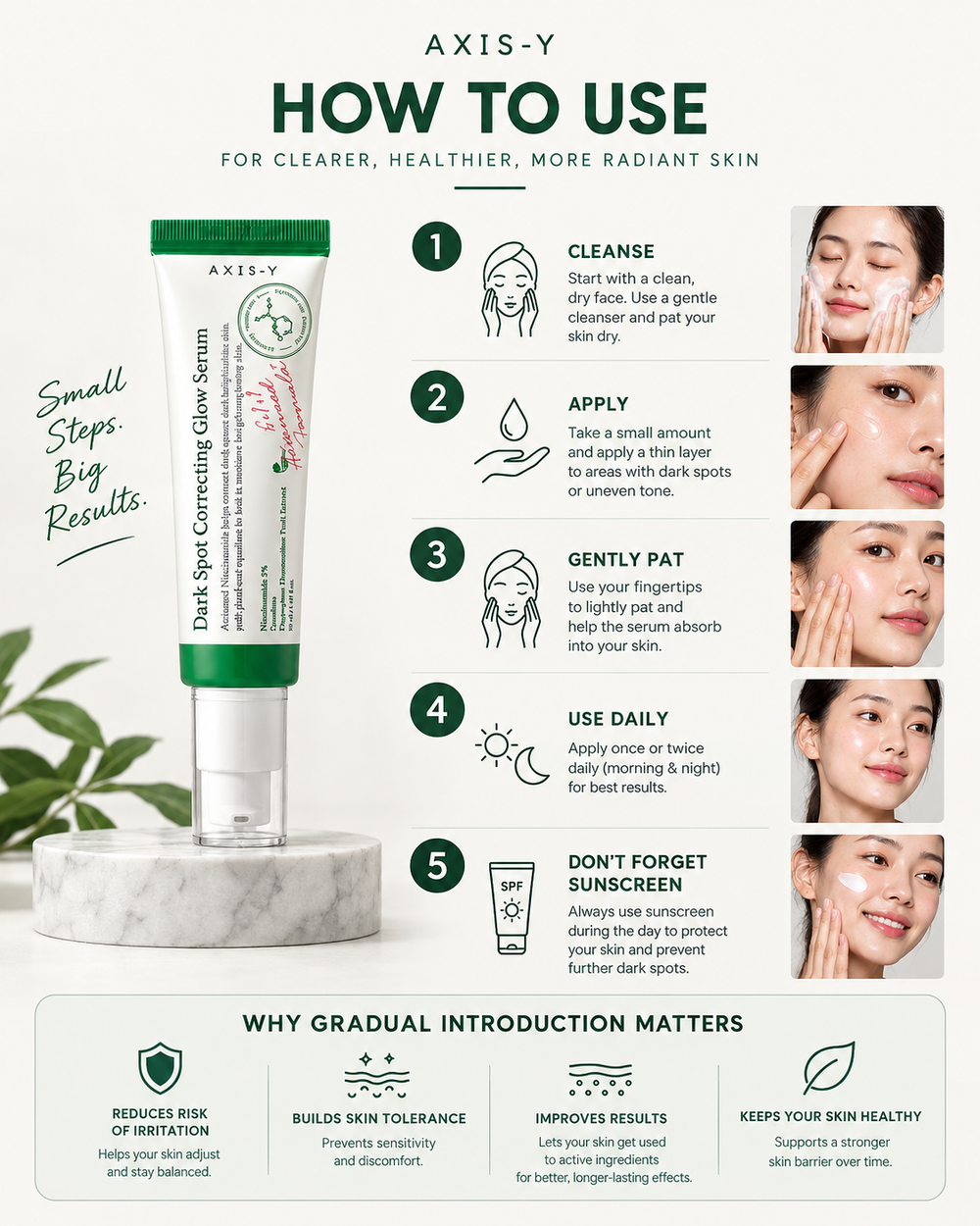 AXIS-Y Dark Spot Correcting Glow Serum – 5% Niacinamide