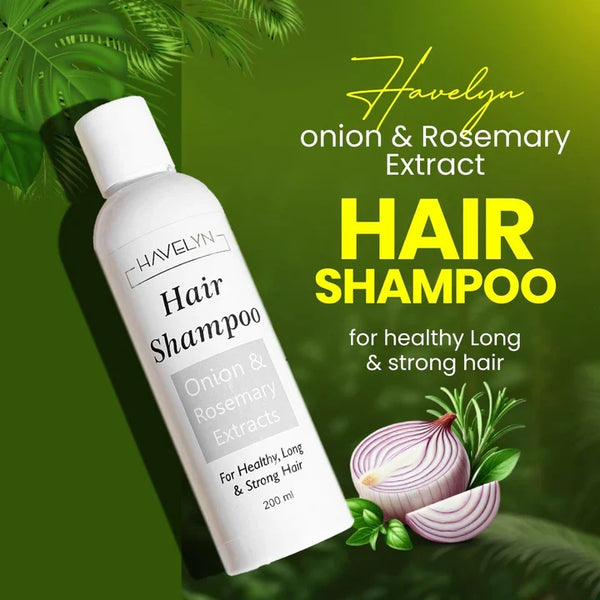 Havelyn Onion & Rosemary Hair Shampoo – Strengthening & Volumizing