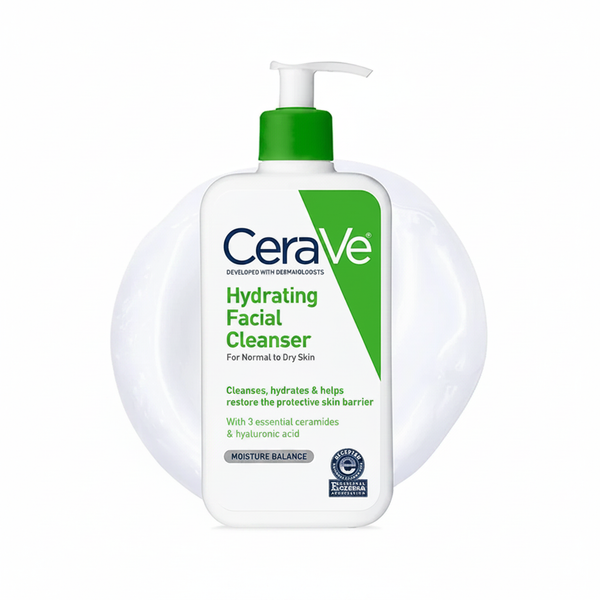 CeraVe Hydrating Facial Cleanser Studio Photo
