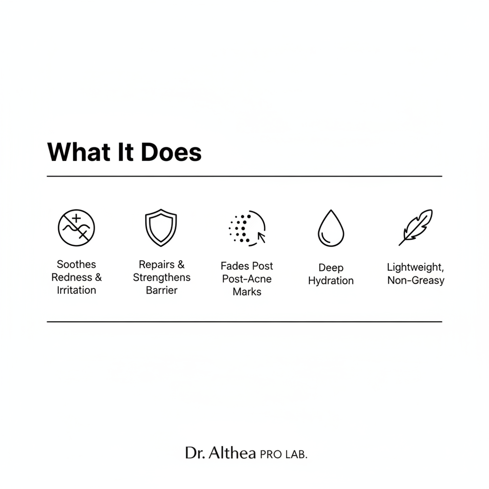 Dr. Althea 345 Relief Cream - Benefits