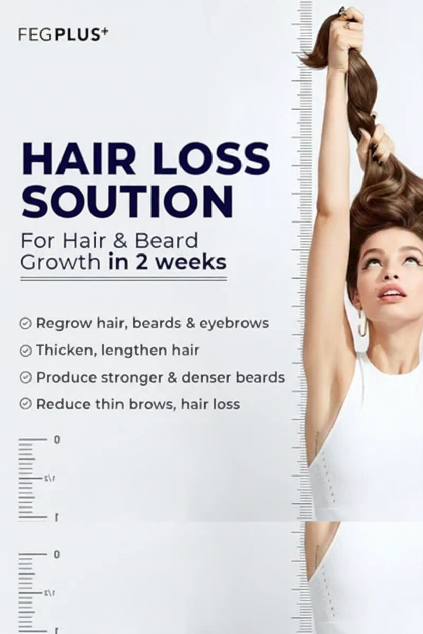 FEG Plus Hair Loss Solution Banner