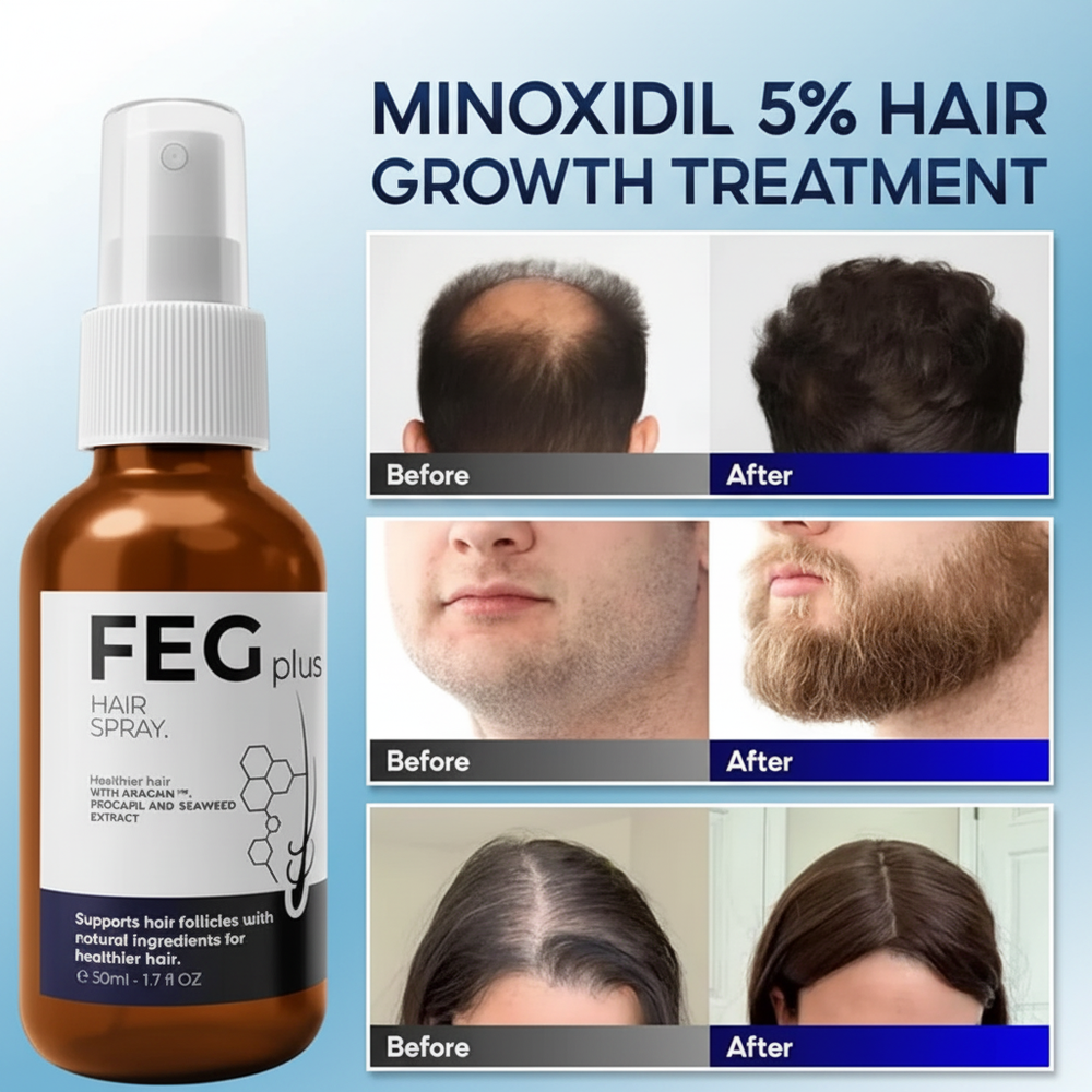 FEG Plus Hair Spray Commercial Ad