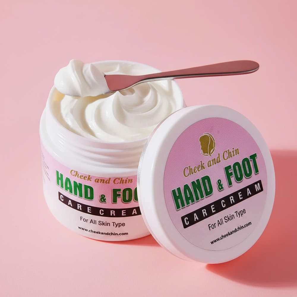 Hand & Foot Cream – Open Jar Texture Shot