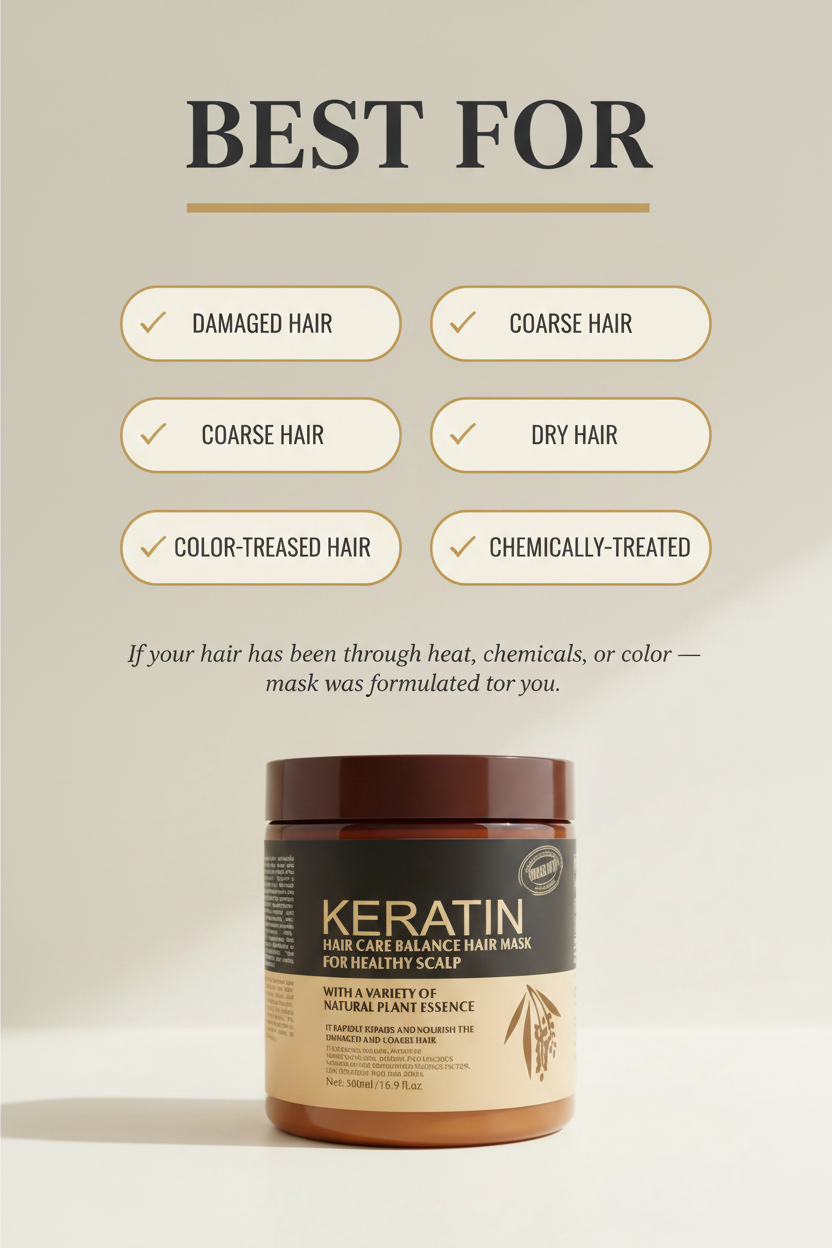 Keratin Hair Mask Best For Panel