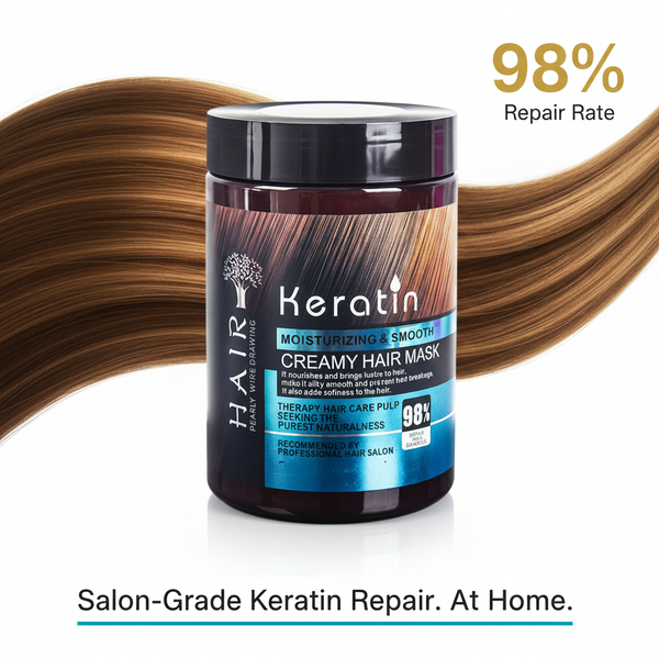 Keratin Hair Mask Scroll-Stopping Hero